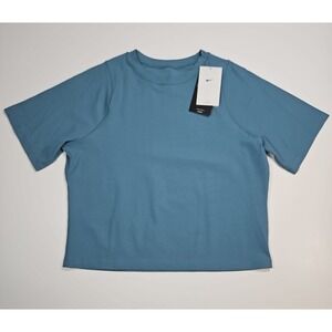 Nike Zenvy Teal Dri-FIT Short Sleeve Athletic‎ T Shirt Womens Size XL NWT